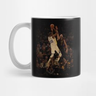 Kevin Durant vs Kevin Love Vintage Mug